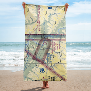 Eagle Airport (EAA) VFR Sectional Towel