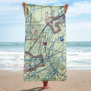 Eagle Field (CL01) VFR Sectional Towel