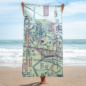 Eagle Neck Airport (1GA0) VFR Sectional Towel