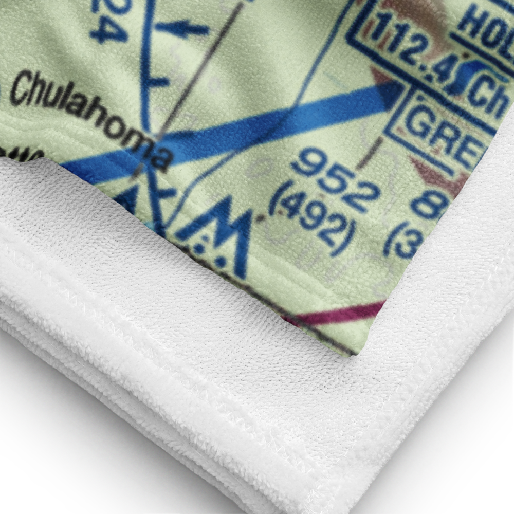 Eagles Ridge Airport (MS9) VFR Sectional Towel 