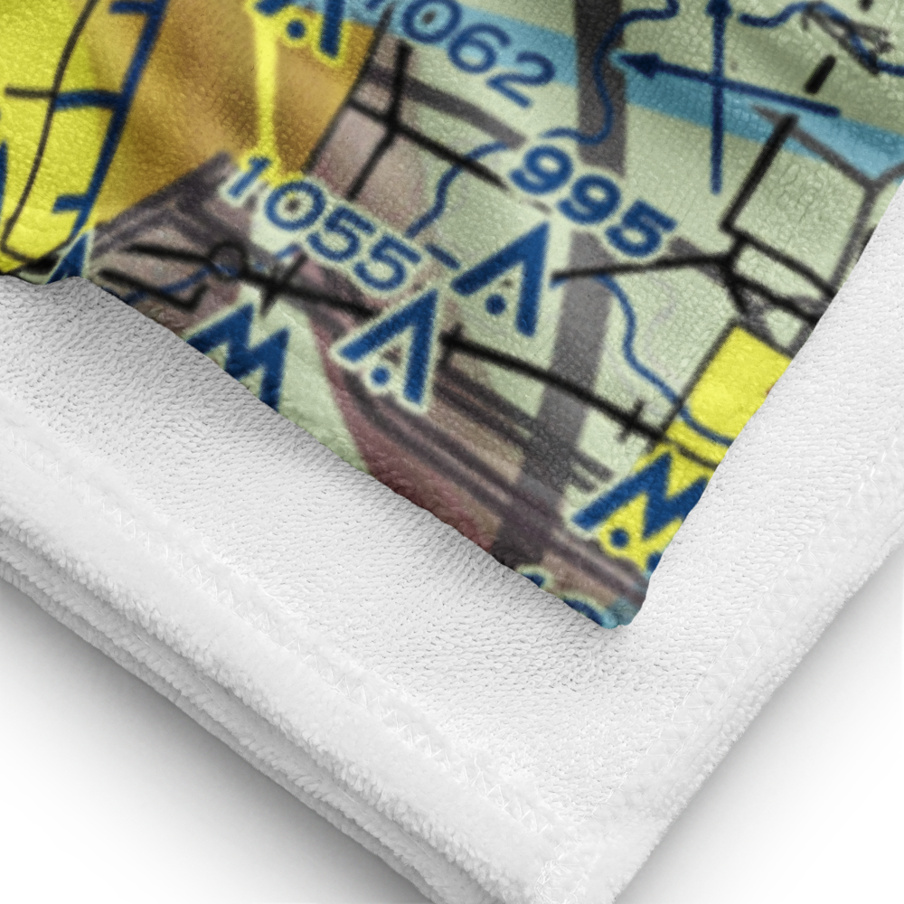 Early - Merkel Field (IS78) VFR Sectional Towel 