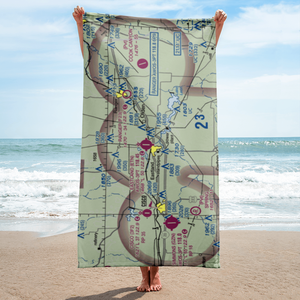 Eastland Municipal Airport (ETN) VFR Sectional Towel