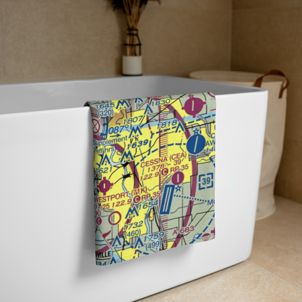 Eck Field (SN64) VFR Sectional Towel 