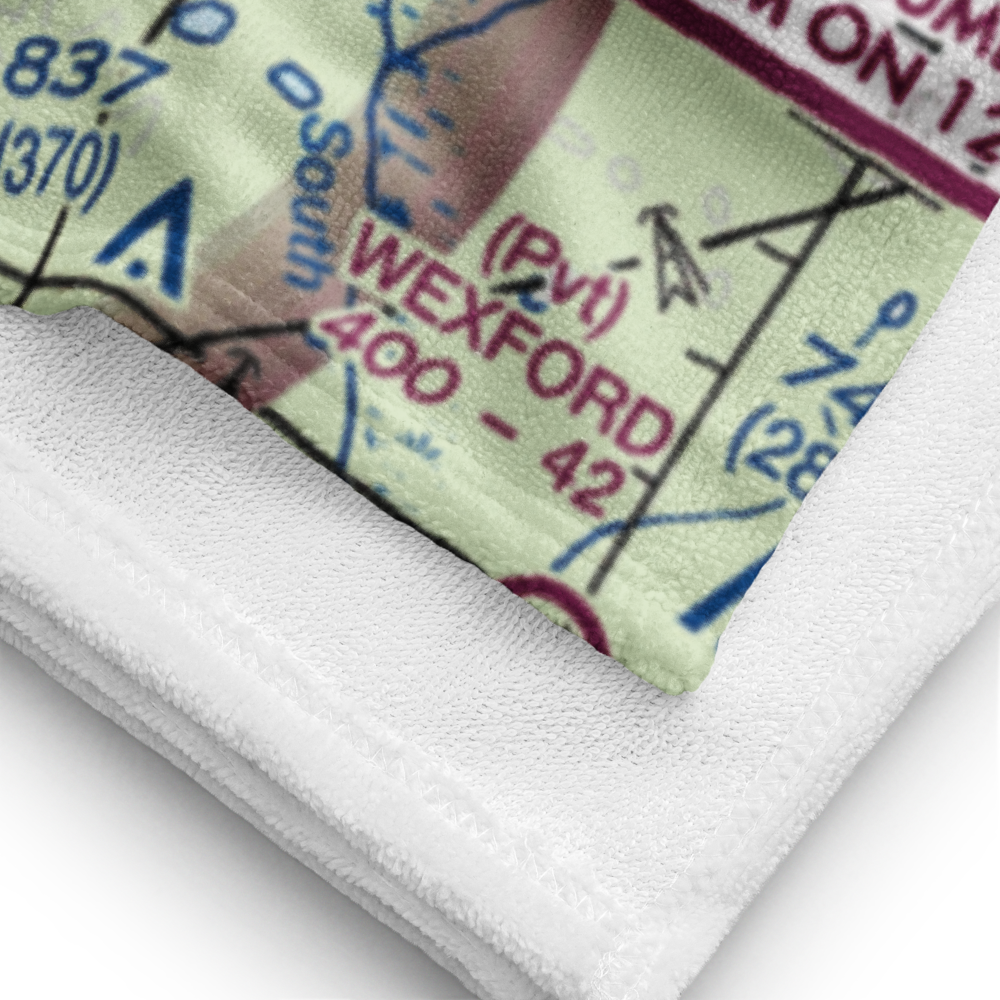 Edgefield County Airport (6J6) VFR Sectional Towel 