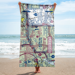 Eglin Auxiliary Field 6 Airport (KZ01) VFR Sectional Towel
