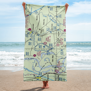 Eifling Farms Airport (MS13) VFR Sectional Towel