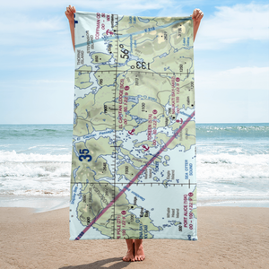 El Capitan Lodge Seaplane Base (5C5) VFR Sectional Towel