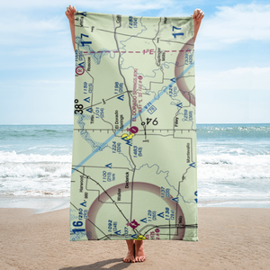 El Dorado Springs Memorial Airport (87K) VFR Sectional Towel