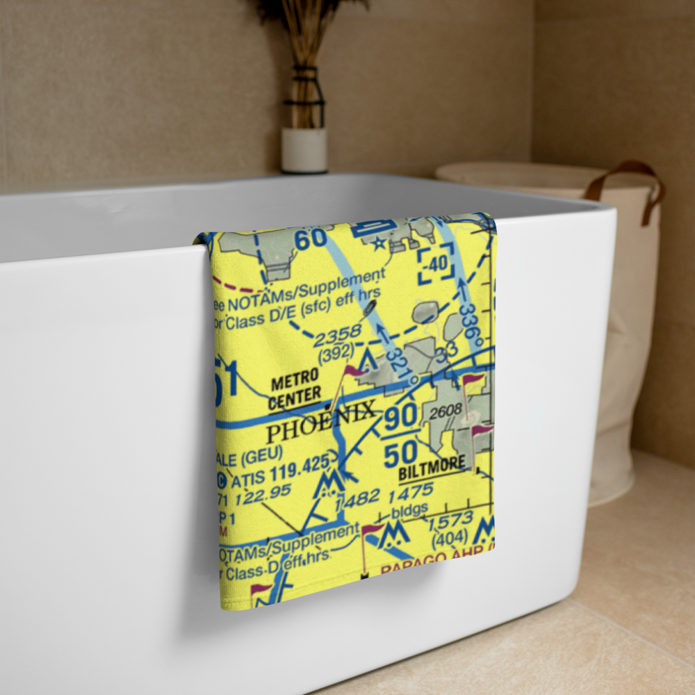 El Mirage-Village Square Airport (2AZ3) VFR Sectional Towel 