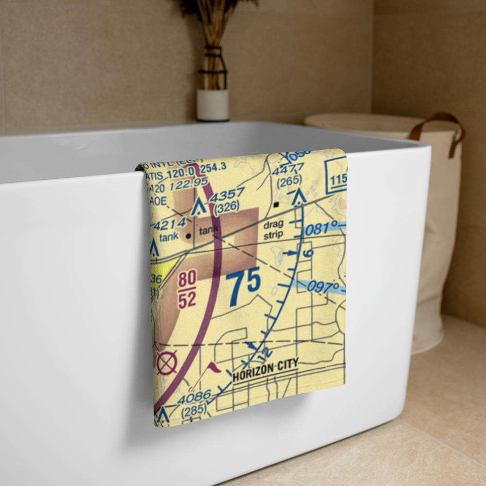 El Paso International Airport (ELP) VFR Sectional Towel 