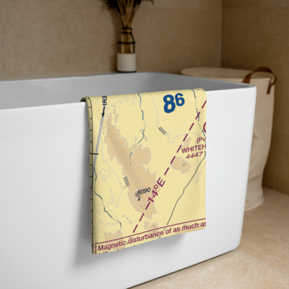 El Rancho Airport (2OG4) VFR Sectional Towel 