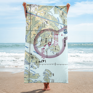 Ellamar Seaplane Base (1Z9) VFR Sectional Towel