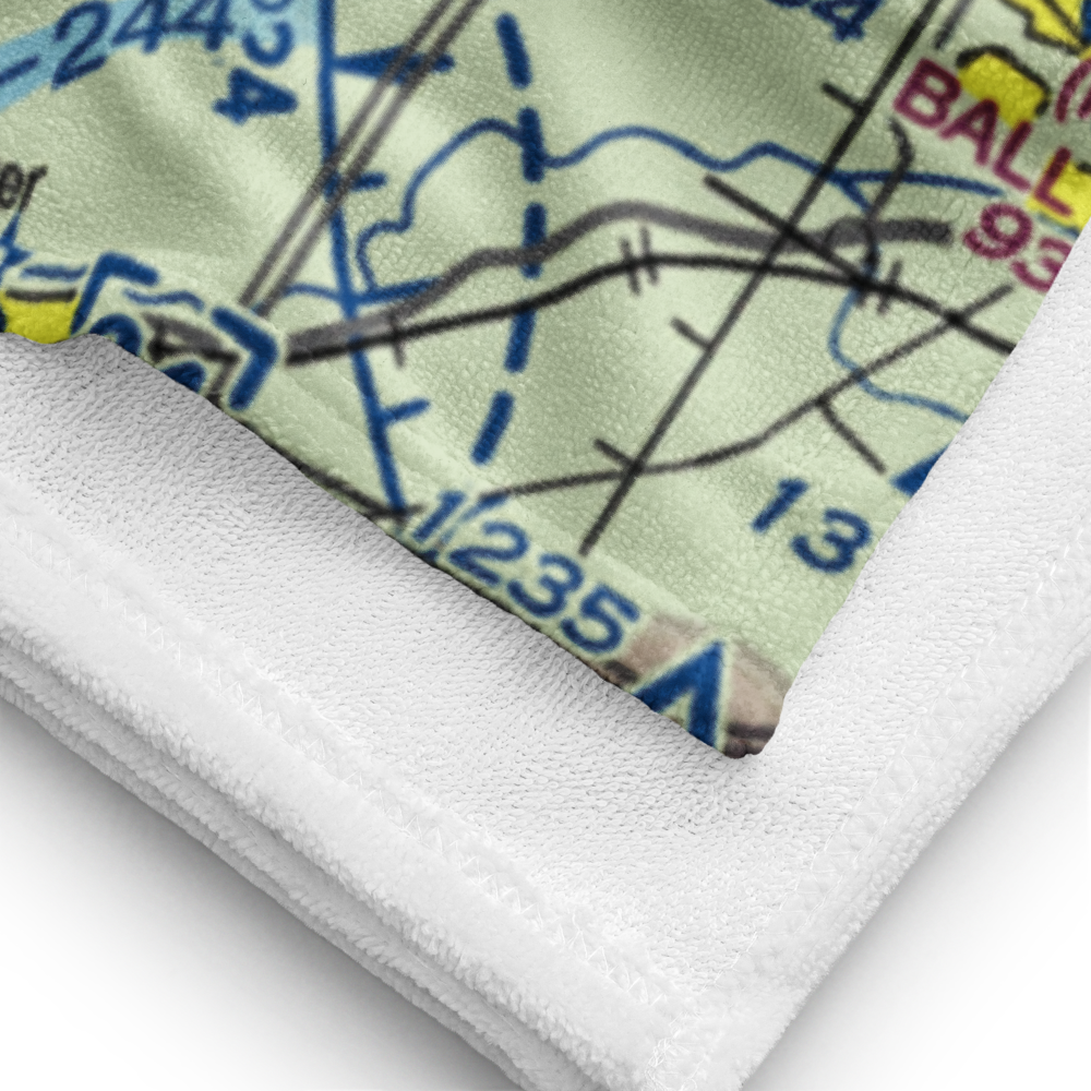 Elwood Airport (3I1) VFR Sectional Towel 