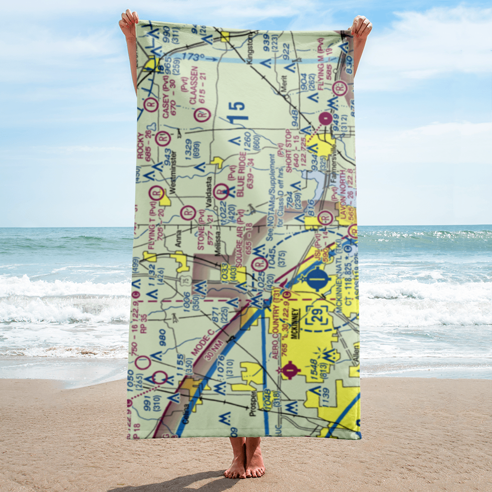 Embarcadero Airport (XS42) VFR Sectional Towel 