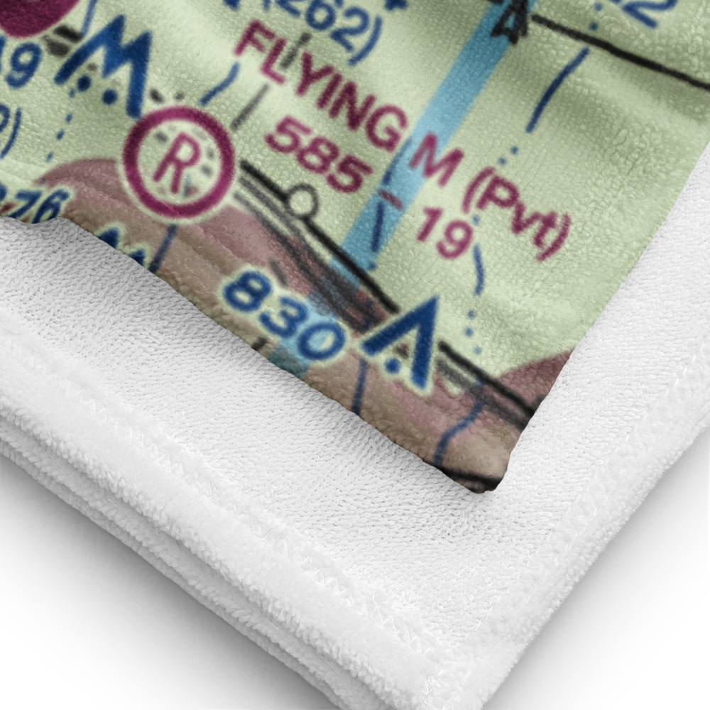 Embarcadero Airport (XS42) VFR Sectional Towel 