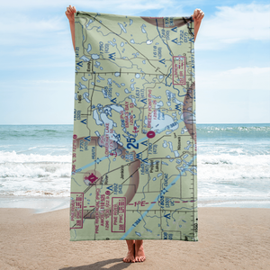 Emma's Bay Seaplane Base (2MN5) VFR Sectional Towel