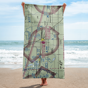 Emmetsburg Municipal Airport (EGQ) VFR Sectional Towel