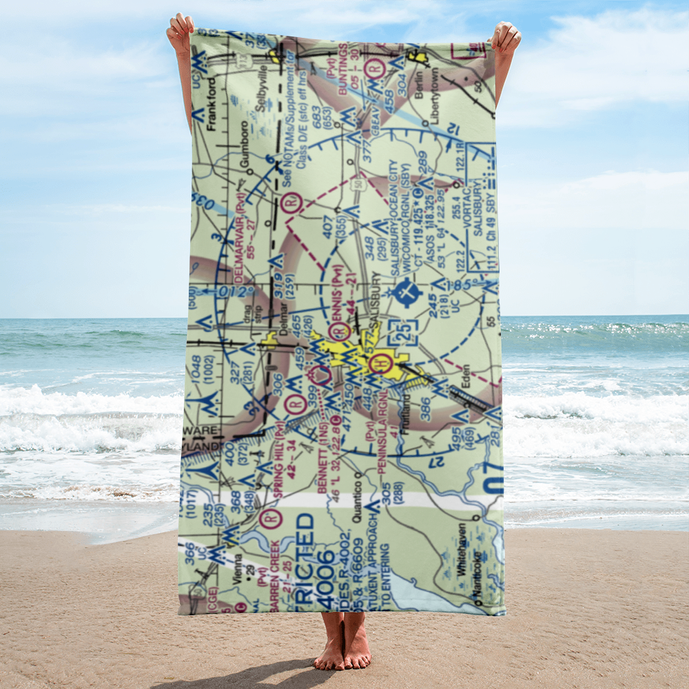 Ennis Aerodrome (2MD4) VFR Sectional Towel 