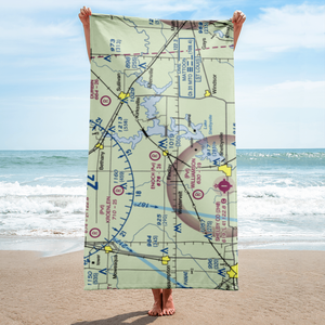 Enoch Airport (35IS) VFR Sectional Towel