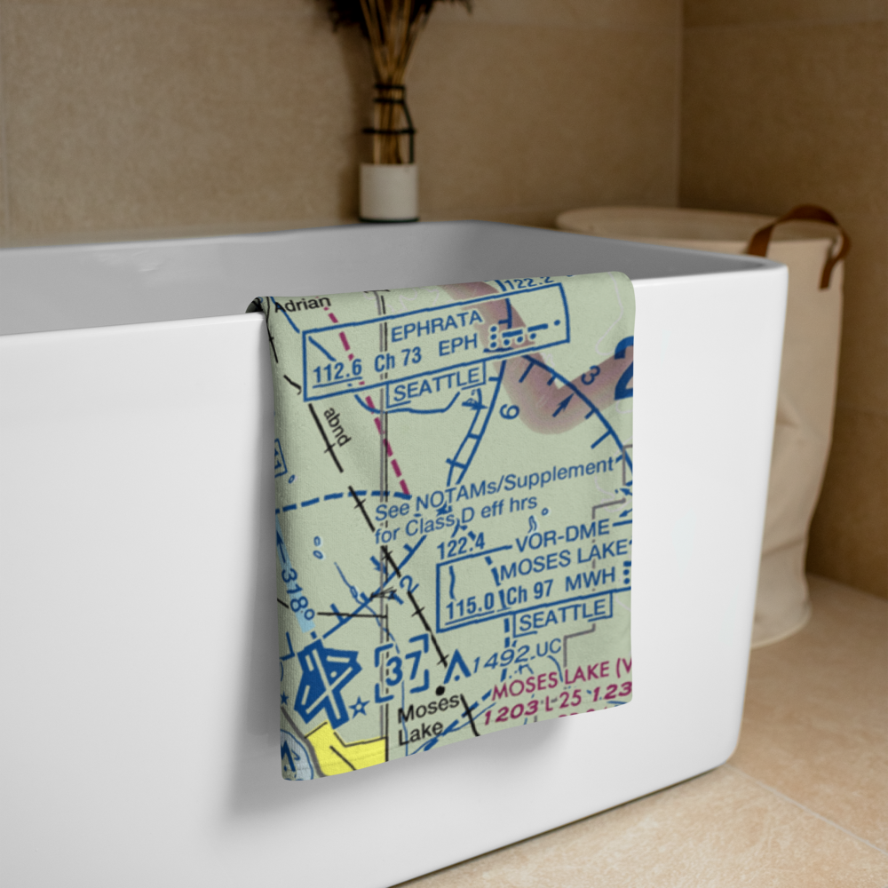 Ephrata Municipal Airport (EPH) VFR Sectional Towel 