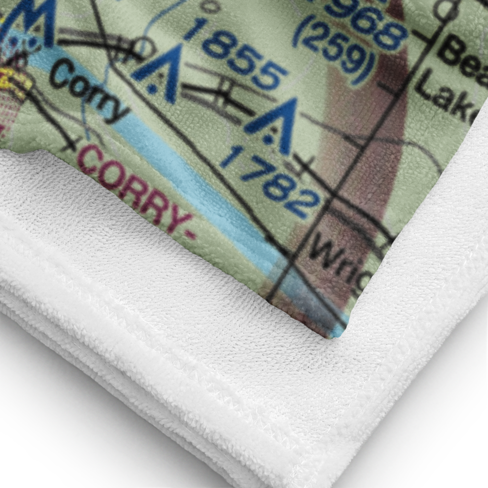 Erie County Airport (3G1) VFR Sectional Towel 