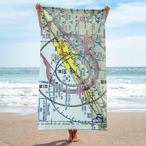 Erie International Tom Ridge Field (ERI) VFR Sectional Towel