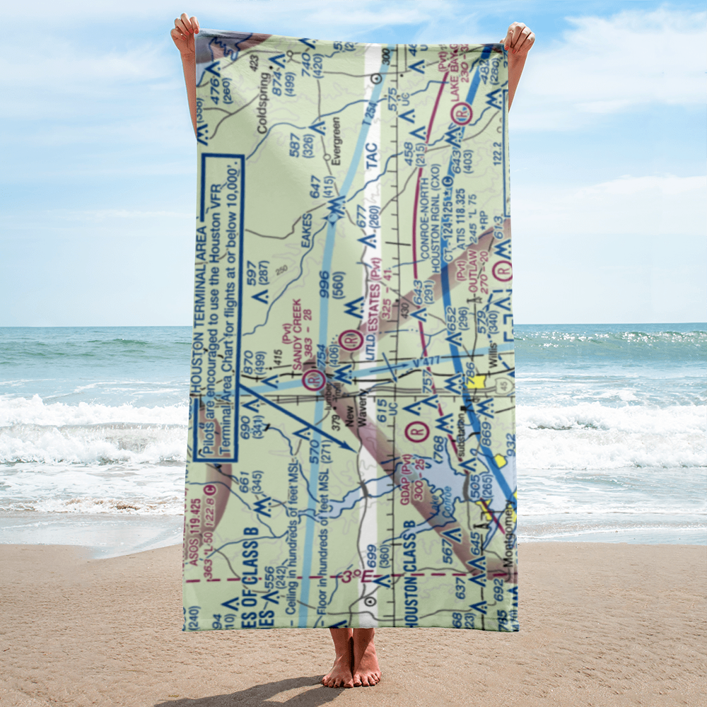 Estates Airpark (XS09) VFR Sectional Towel 