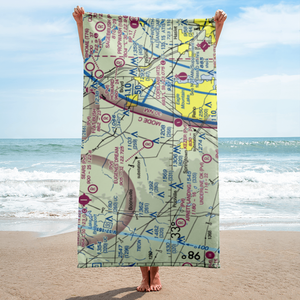 Eugene's Dream Airport (6XS7) VFR Sectional Towel