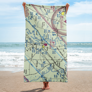 Eutaw Municipal Airport (3A7) VFR Sectional Towel