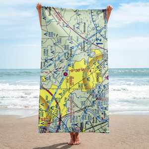 Evan Airport (US-0427) VFR Sectional Towel