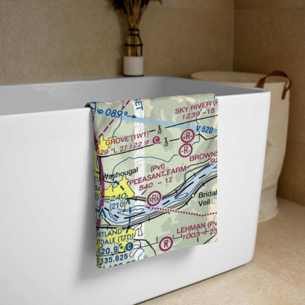 Evergreen North-South Airpark (WA81) VFR Sectional Towel 