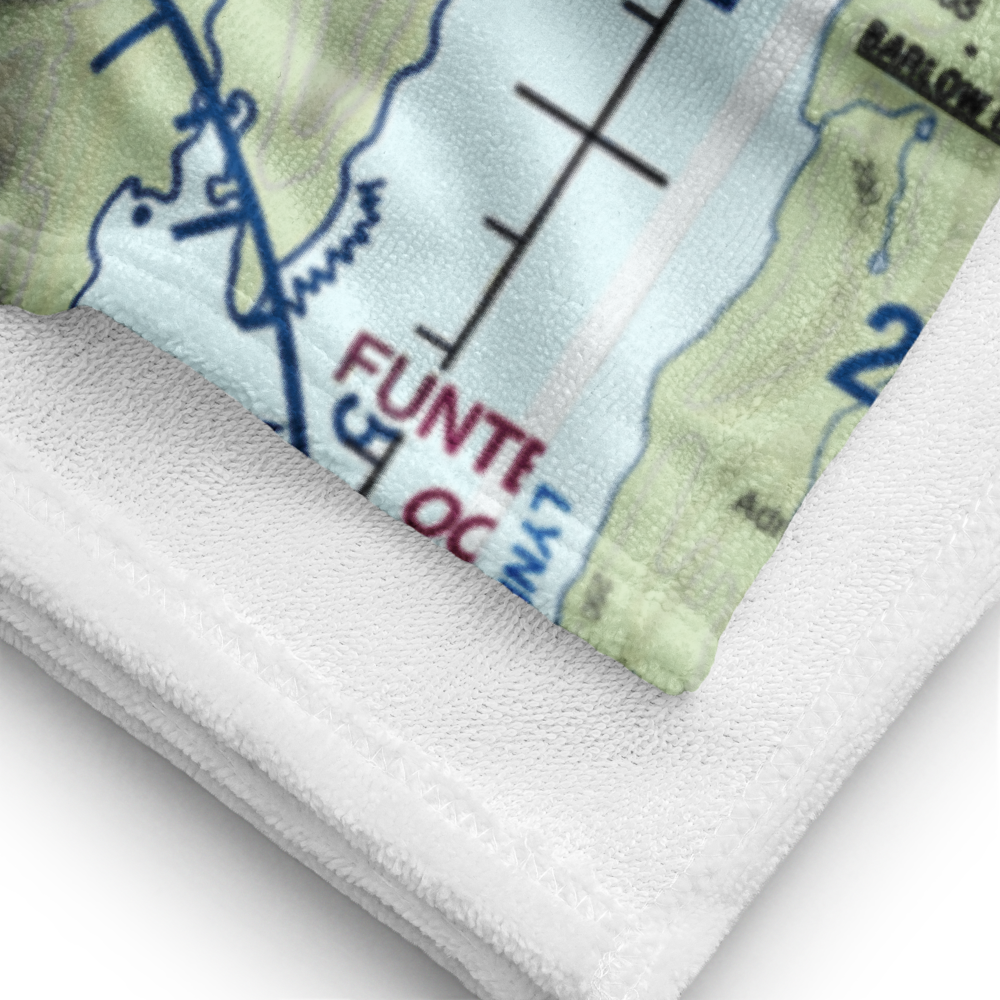 Excursion Inlet Seaplane Base (EXI) VFR Sectional Towel 