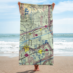 Exeter Airport (O63) VFR Sectional Towel