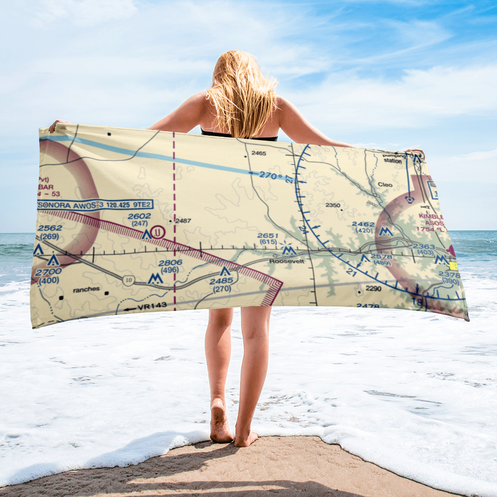 F-6 Ranch Air Field (US-0137) VFR Sectional Towel 