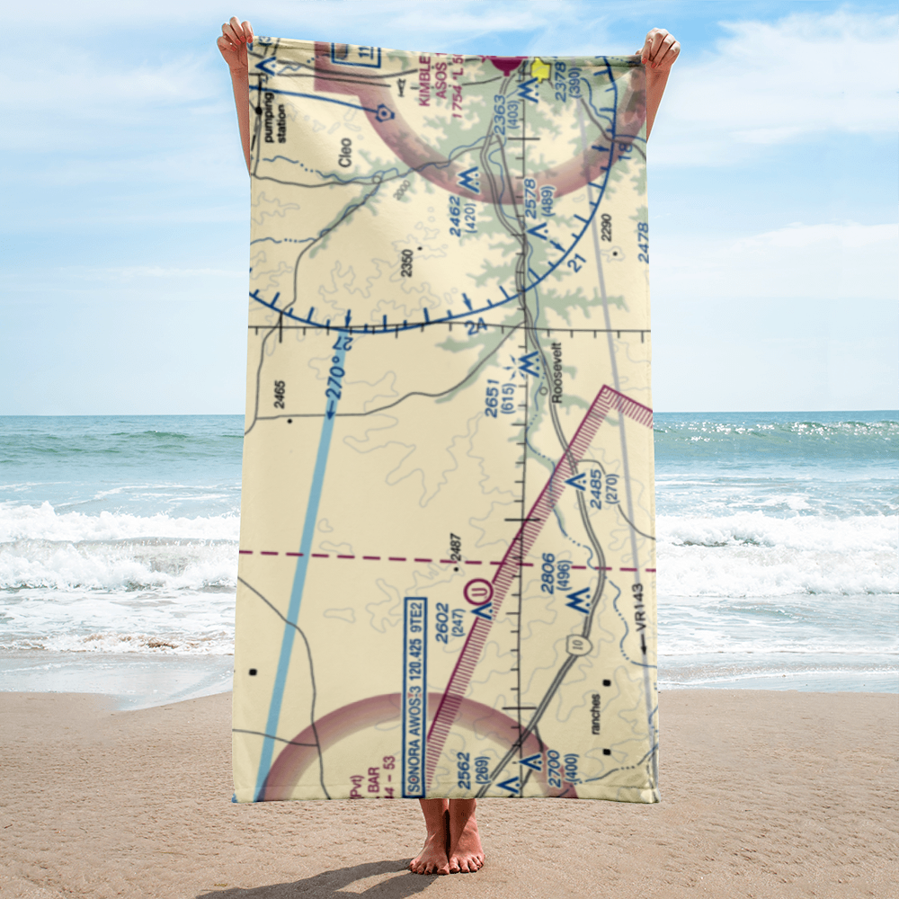 F-6 Ranch Air Field (US-0137) VFR Sectional Towel 