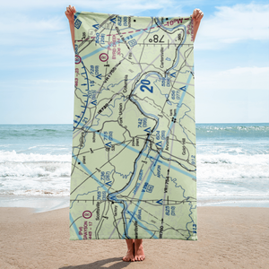 F. U. M. A. Airport (VA36) VFR Sectional Towel