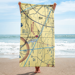 Fairfield Airport (5U5) VFR Sectional Towel