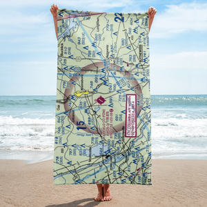 Fairfield County Airport (FDW) VFR Sectional Towel