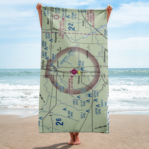 Fairview Municipal Airport (6K4) VFR Sectional Towel