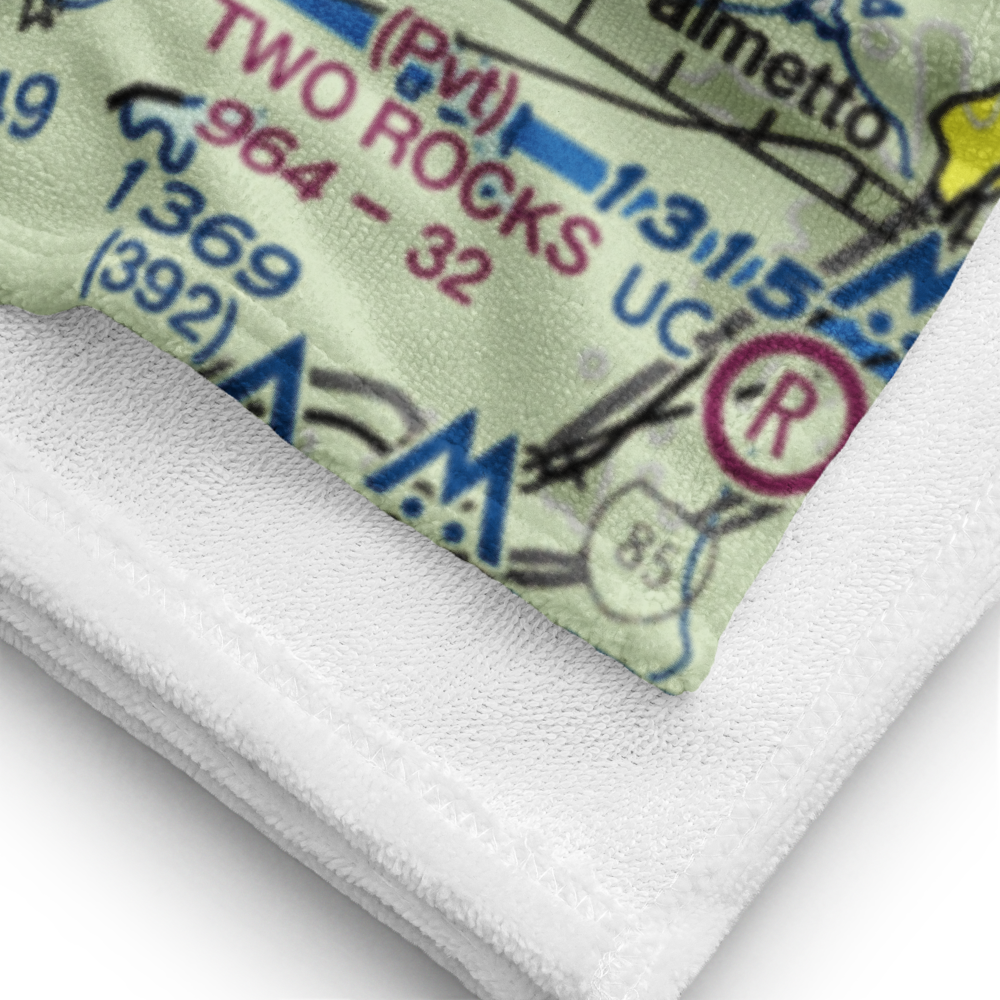 Falcons Aerie Airport (8GA8) VFR Sectional Towel 