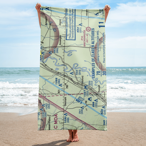 Falwell Freeway (FALF) VFR Sectional Towel