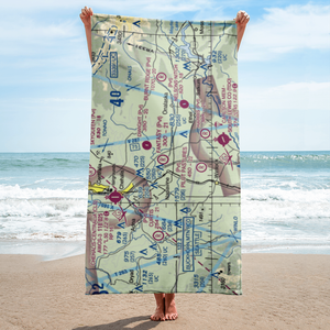 Fantasy Field Airstrip (FA99) VFR Sectional Towel