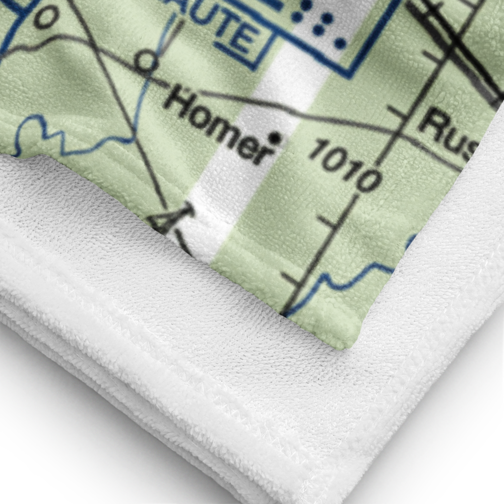 Farm Strip (IN98) VFR Sectional Towel 