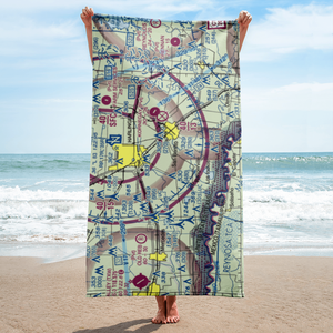 Farmer's Co-Op Airport (US-0235) VFR Sectional Towel