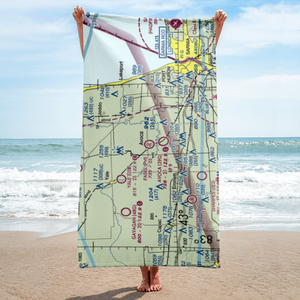 Fasel Field (MI01) VFR Sectional Towel