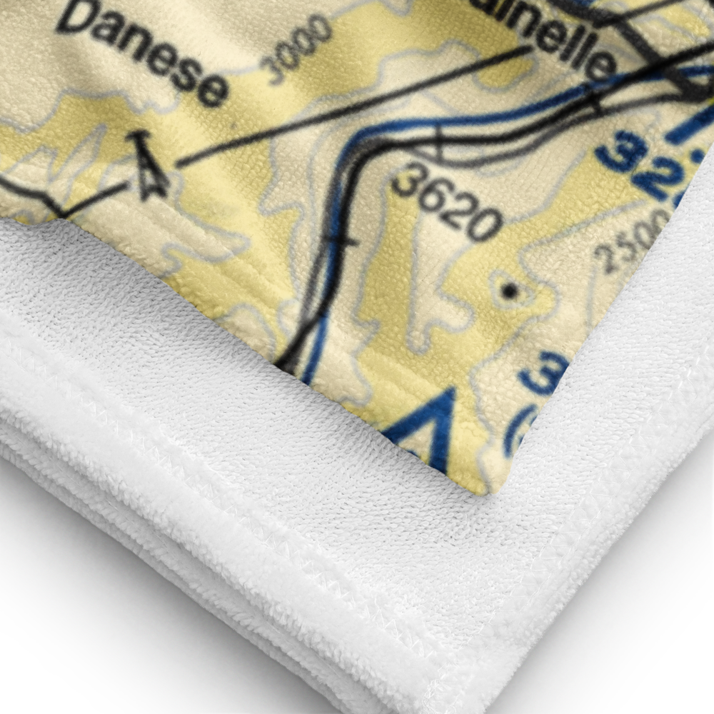 Fayette Airport (WV59) VFR Sectional Towel 