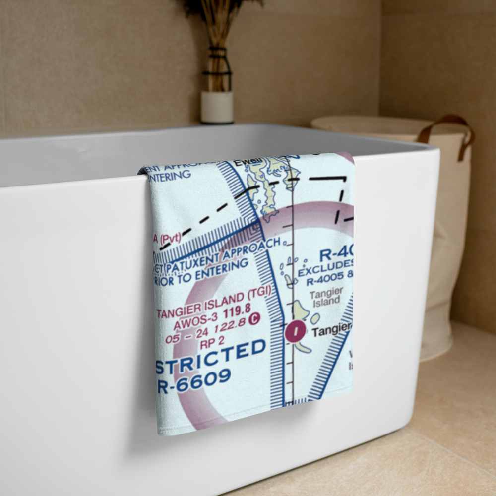 Federhart-Ophelia STOLport (VA99) VFR Sectional Towel 