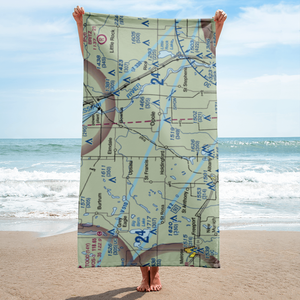 Fedor Airport (MY57) VFR Sectional Towel