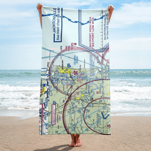 Fernandina Beach Muni Airport (FHB) VFR Sectional Towel