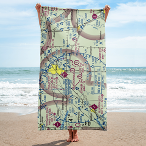 Ferrell Airport (9OH8) VFR Sectional Towel
